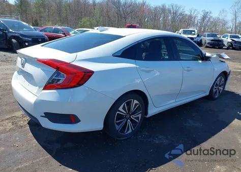 2018 Honda Civic Ex-L из США, поврежденный, VIN JHMFC1F75JX021946